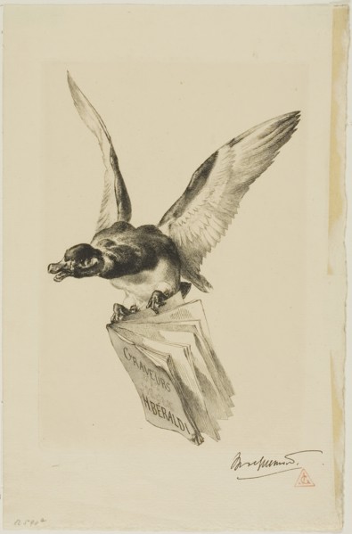 Frontispiece for Engravers of the 19th Century, 1886, Felix Bracquemond, French, 1833–1914, France,