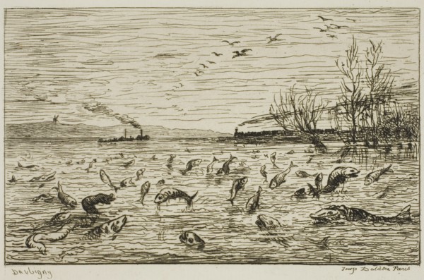 Celebration of the Fish on the Departure of the Ship’s Boy (The Fish), 1861, Charles François