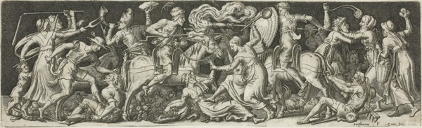 Combats and Triumphs, 1550/1572, Etienne Delaune, French, c. 1519-1583, France, Engraving on paper,