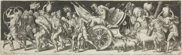 Combats and Triumphs, 1550/1572, Etienne Delaune, French, c. 1519-1583, France, Engraving on paper,