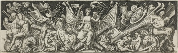 Combats and Triumphs, 1550/1572, Etienne Delaune, French, c. 1519-1583, France, Engraving on paper,