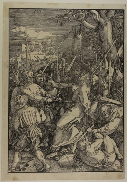 The Betrayal of Christ, from The Large Passion, 1510, published 1511, Albrecht Dürer, German,