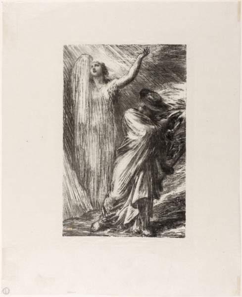 Siegfried: Act III, Evocation of Erda, 1886, Henri Fantin-Latour, French, 1836-1904, France,