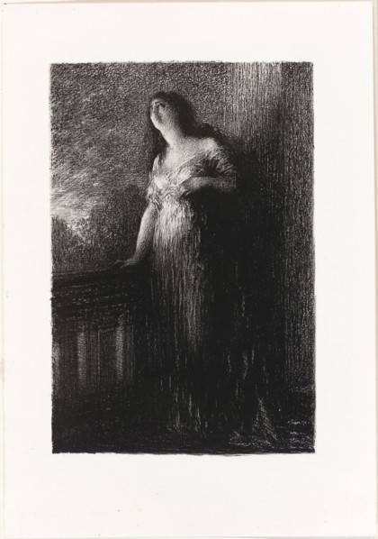Romeo and Juliet: Confiding in the Night, 1888, Henri Fantin-Latour, French, 1836-1904, France,