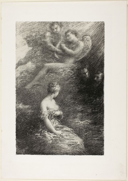 The Damnation of Faust: The Appearance of Marguerite, 1888, Henri Fantin-Latour, French, 1836-1904,