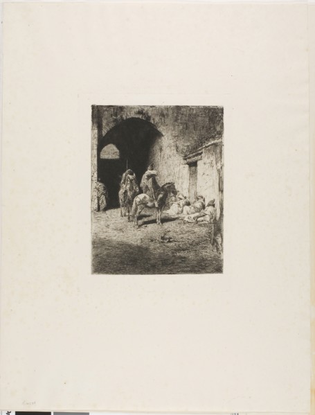 Guard of the Casbah in Tetuan, n.d., Mariano José María Bernardo Fortuny y Carbó, Spanish,