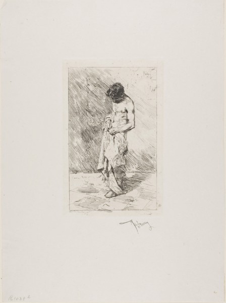 The Filthy Man, n.d., Mariano José María Bernardo Fortuny y Carbó, Spanish, 1838-1874, Spain,