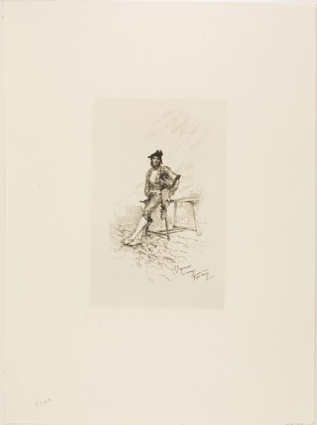Costume of the Time of Goya, n.d., Mariano José María Bernardo Fortuny y Carbó, Spanish, 1838-1874,