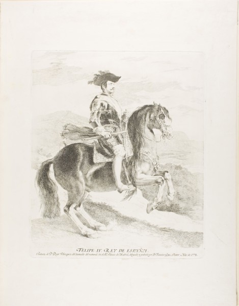 Philip IV, 1778, Francisco José de Goya y Lucientes (Spanish, 1746-1828), after Diego Velázquez