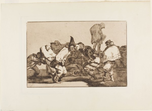Rejoice, Carnival, for Tomorrow Thou wilt Be Ashes, plate 14 from Los Proverbios, 1815/24,