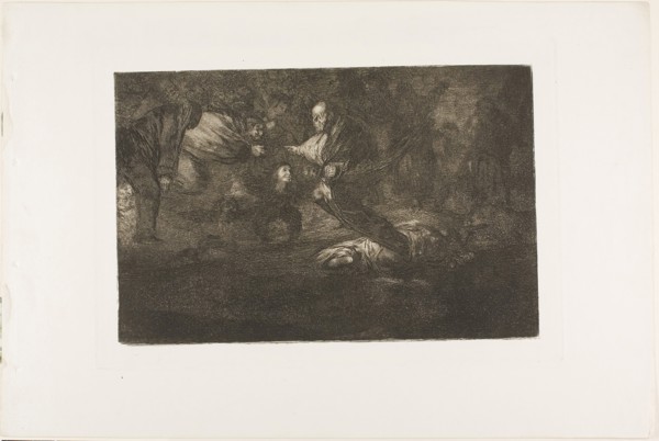 God creates them and they join up together, plate 18 from Los Proverbios, 1815/24, Francisco José