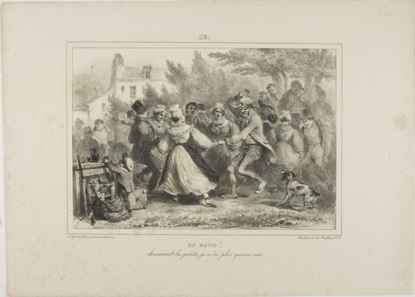 Circle Round! Gently Little One, I’m More than Fifteen Years Old, 1832, Denis Auguste Marie Raffet