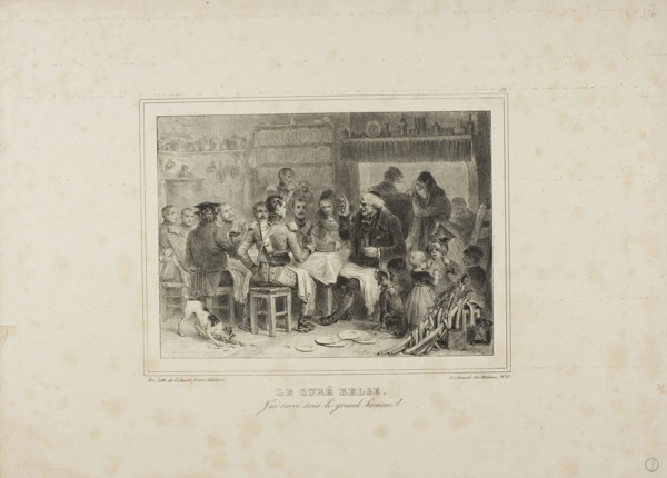 The Belgian Curate: I have served under the great man!, 1832–33, Denis Auguste Marie Raffet