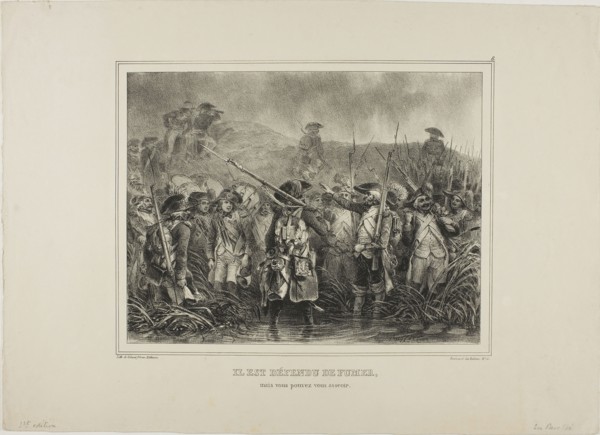 Il est défendu de fumer, mais vous pouvez vous asseoir, 1834, Denis Auguste Marie Raffet (French,