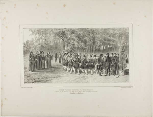 Wallachian Round, Performed by the Tsiganes and Danced by the Second Regiment Musicians at the Home