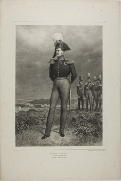 His Majesty Nicolas I, Emperor of all Russia, Camp Vosnessensk, October 6, 1837, 1842–45, Denis