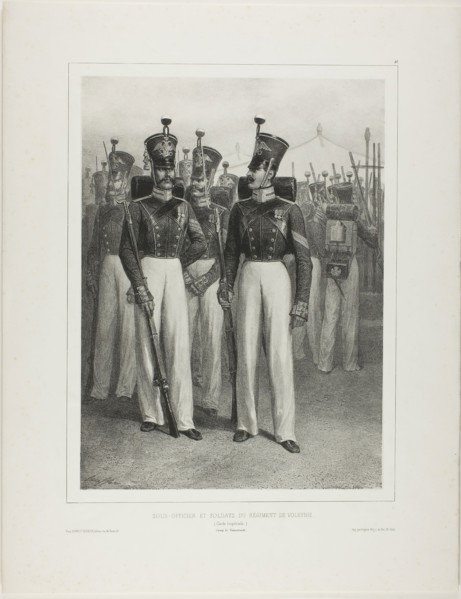 Non-Commissioned Officer and Soldiers of the Volhynie Regiment (Imperial Guard), Camp Vosnessensk,