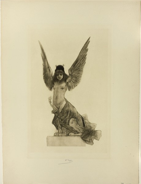 Parallelism, n.d., Félicien Rops, Belgian, 1833-1898, Belgium, Heliogravure on cream wove paper,