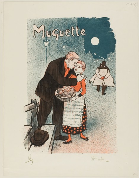 Muguette, 1892, Théophile-Alexandre Steinlen, French, born Switzerland, 1859-1923, France,
