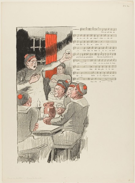 To the Navy, published December 4, 1892, engraved by S.G.A.P. (French, active 1892-1900), after