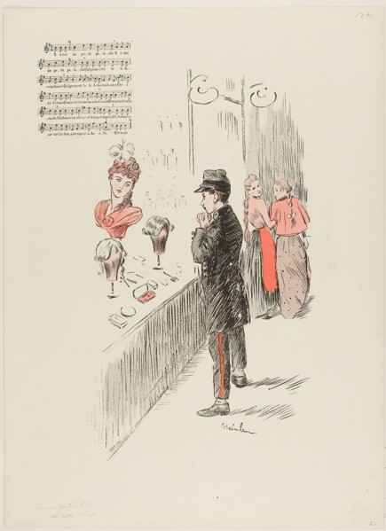 Le Petit Potach, published August 18, 1893, Théophile-Alexandre Steinlen, French, born Switzerland,