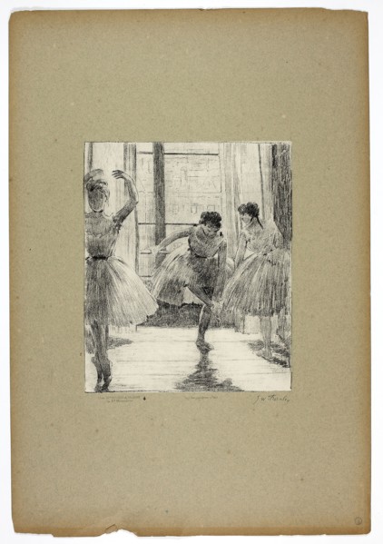 Before the Ballet Class, 1889–90, Georges-William Thornley (French, 1857-1935), after Edgar Degas
