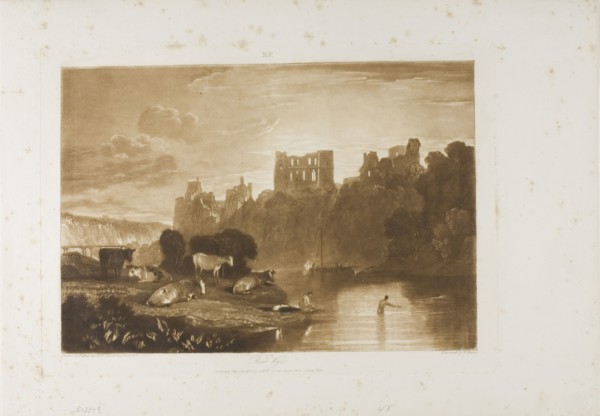 River Wye, plate 48 from Liber Studiorum, published May 23, 1812, Joseph Mallord William Turner