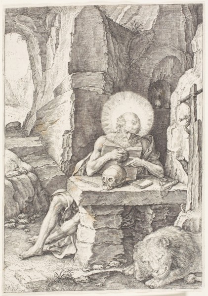 Saint Jerome, 1500/99, Raphael de Mey, German, active 16th century, in imitation of, Lucas van