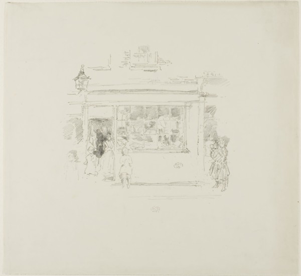 Drury Lane Rags, 1888, James McNeill Whistler (American, 1834-1903), printed by Thomas Way