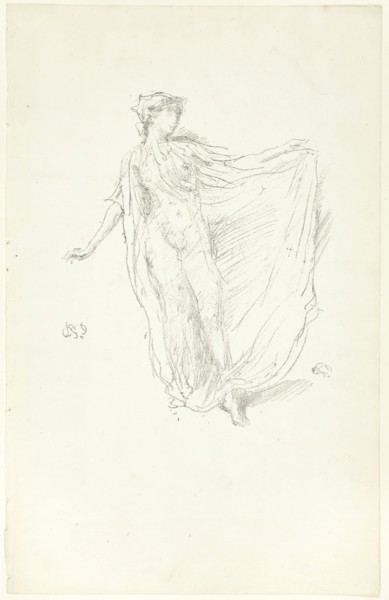The Dancing Girl, 1889, James McNeill Whistler, American, 1834-1903, United States, Transfer