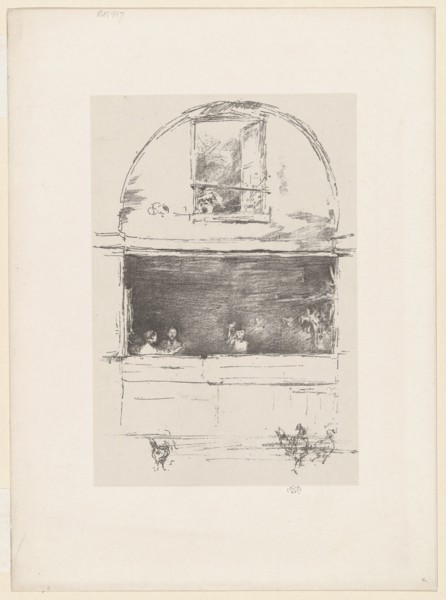 The Forge, Passage du Dragon, 1894, James McNeill Whistler, American, 1834-1903, United States,