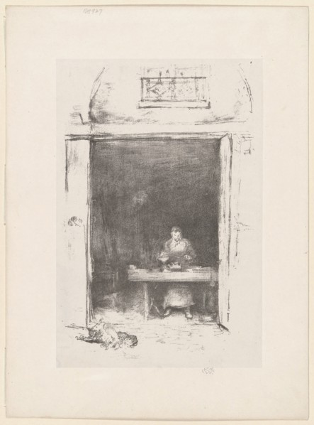 The Smith, Passage du Dragon, 1894, James McNeill Whistler, American, 1834-1903, United States,