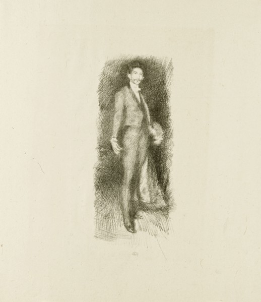 Count Robert de Montesquiou, No. 2, 1894, James McNeill Whistler, American, 1834-1903, United