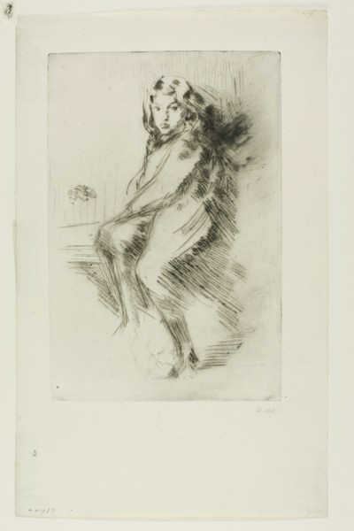 The Boy (Charlie Hanson), 1875/1876, James McNeill Whistler, American, 1834-1903, United States,
