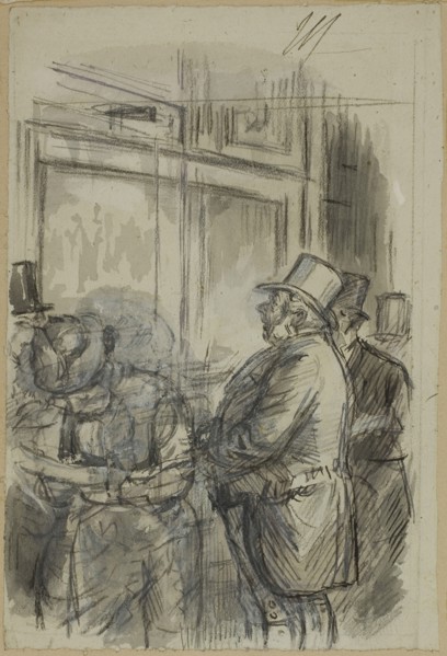 The Potato Harvest, 1877, Charles Keene, English, 1823-1891, England, Pen and brown ink, with brush