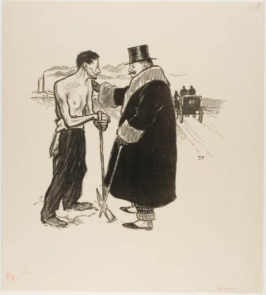 Lent, February 1894, Théophile-Alexandre Steinlen, French, born Switzerland, 1859-1923, France,