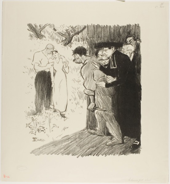 The Last Ambush, March 1894, Théophile-Alexandre Steinlen, French, born Switzerland, 1859-1923,