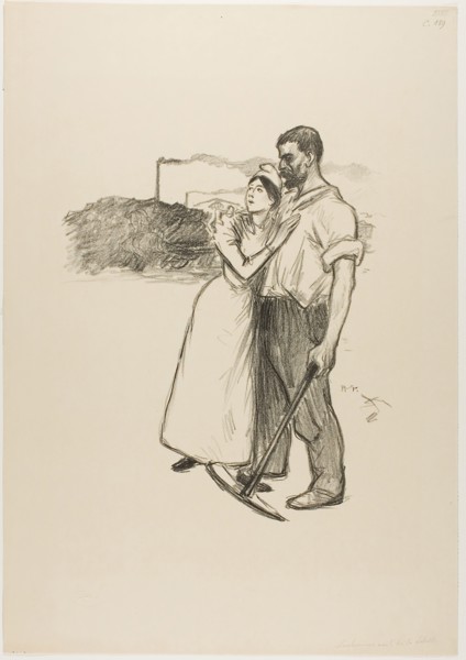 Liberty’s Last Refuge, July 1894, Théophile-Alexandre Steinlen, French, born Switzerland,