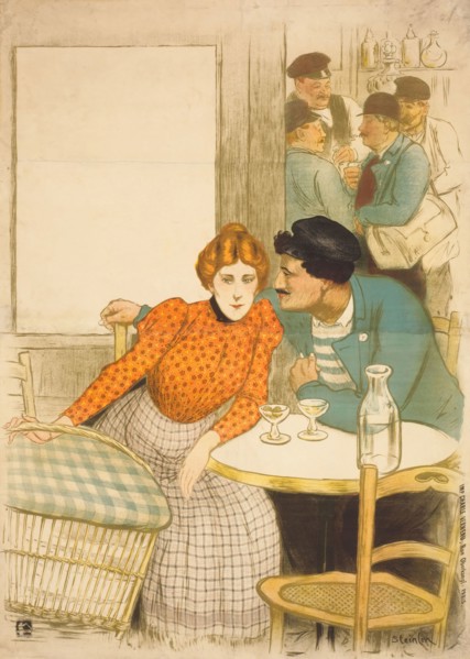 L’Assommoir, 1900, Théophile-Alexandre Steinlen, French, born Switzerland, 1859-1923, France,
