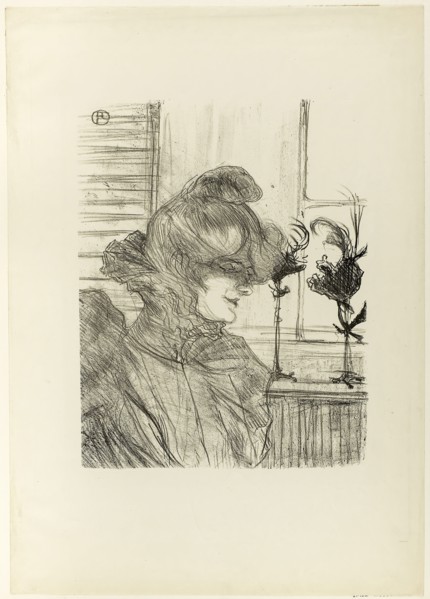 Le Margoin (Mademoiselle Louise Blouet), 1900, Henri de Toulouse-Lautrec, French, 1864-1901,