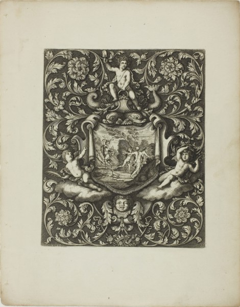 Plate Eleven, from A New Book of Ornaments, 1704, Simon Gribelin II, French, 1661-1733, France,