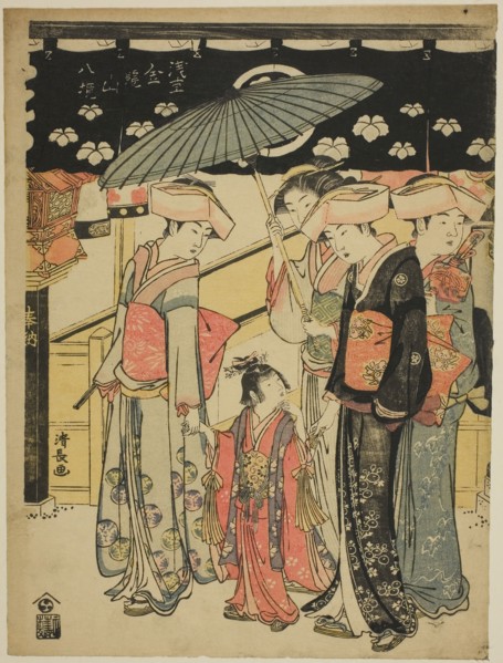 The Nakamise Shopping Street, from the series Eight Precincts of the Kinryuzan Temple in Asakusa