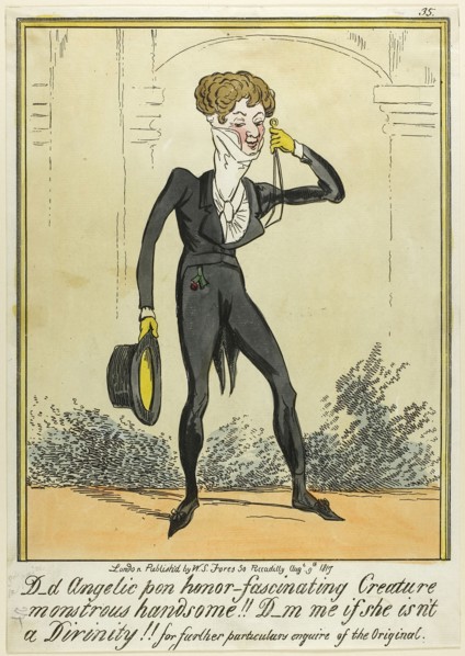 D_d Angelic pon honor-Fascinating Creature Monstrous Handsome!!, published August 9, 1817, George