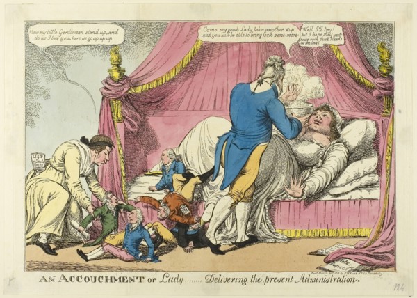 An Accouchment, published March 30, 1812, Charles WIlliams (English, active 1797-1830), published
