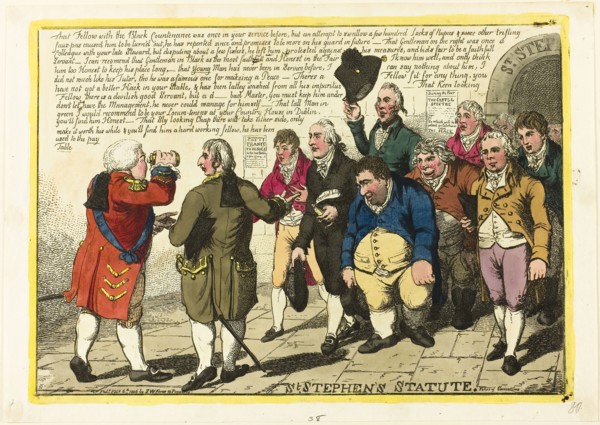 St. Stephen’s Statute, published February 6, 1806, Charles WIlliams (English, active 1797-1830),