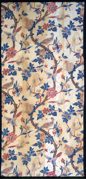 Panel, 1825/75, France, Cotton, plain weave, block printed, a: 269.1 × 80.6 cm (106 × 31 3/4 in.)
