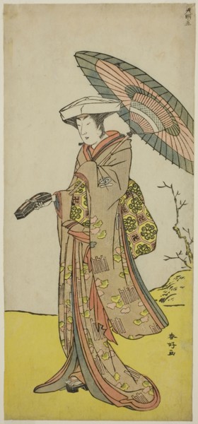The Actor Nakayama Kojuro VI as Chinzei Hachiro Tametomo Disguised as Lady Hotoke (Hotoke Gozen) in