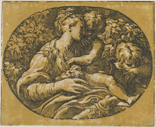 The Virgin, Christ Child, and Saint John, 1540/50, Antonio da Trento, Italian, 1510-1550, After