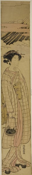An Auspicious Dream, c. 1775/76, Isoda Koryusai, Japanese, 1735-1790, Japan, Color woodblock print,