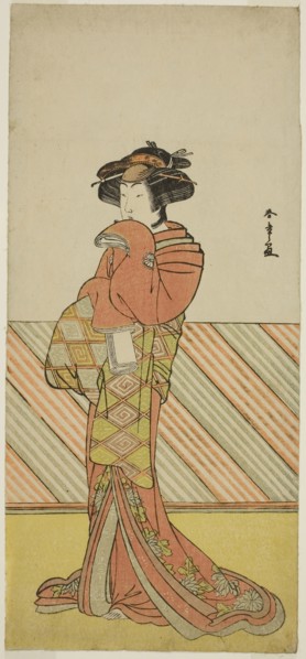 The Actor Segawa Kikunojo III in an Unidentified Role, c. 1778, Katsukawa Shunsho ?? ??, Japanese,